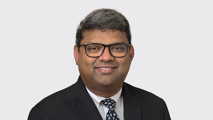 Oxy CFO Headshot, Sunil Mathew